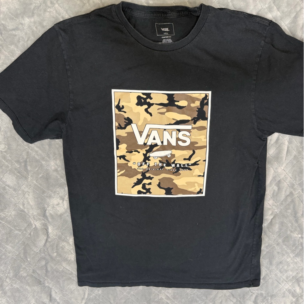 Vans T-shirt Camo Logo T-Shirt